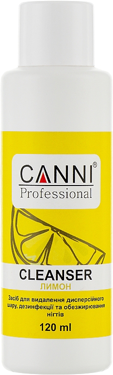 Nagelentfetter - Canni Gel Nail Prep Lemon — Bild N1