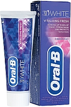 Düfte, Parfümerie und Kosmetik Aufhellende Zahnpasta Vitalizing Fresh - Oral-B 3D White Vitalizing Fresh Toothpaste