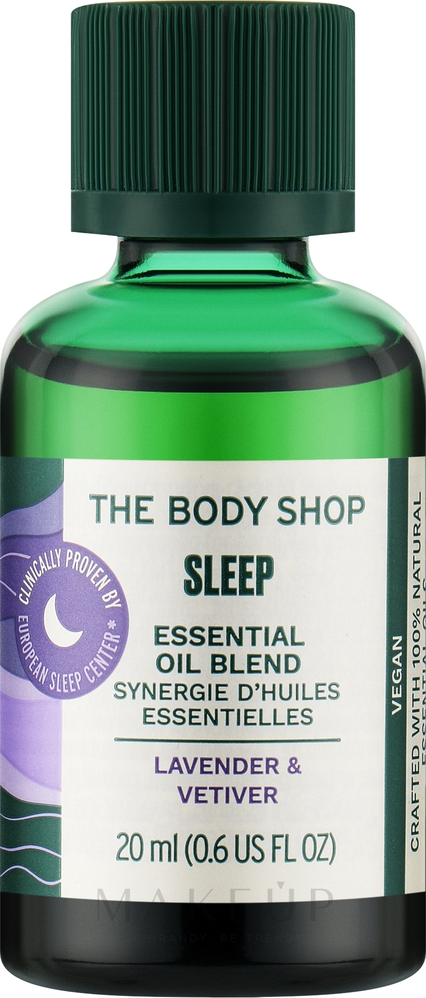 Mischung aus ätherischen Ölen zur Verbesserung des Schlafes - The Body Shop Sleep Essential Oil Blend — Bild 20 ml