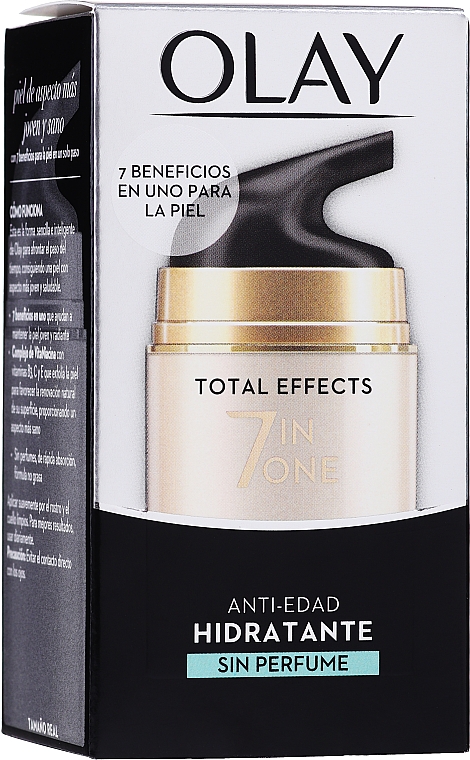 7in1 Parfümfreie feuchtigkeitsspendende Anti-Aging Gesichtscreme - Olay Total Effects Moisturizing Anti-Aging No Perfume — Bild N2