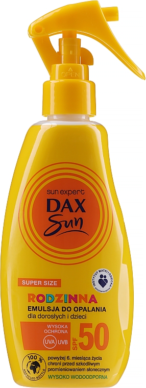 Sonnenschutzlotion für Kinder SPF50 - Dax Sun Family SPF 50 — Bild N1