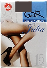 Strumpfhose Julia Stretch 15 Den fumo - Gatta — Bild N1
