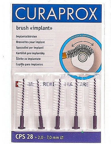 Interdentalbürsten-Set CPS 28 5 St. - Curaprox Brush Implant — Bild N1