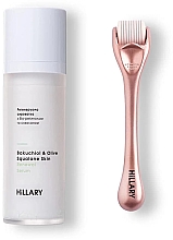 Düfte, Parfümerie und Kosmetik Set Regenerierendes Serum mit Bio-Retinol und Squalan + Mesoroller für das Gesicht - Hillary (ser/30ml + mezoroller)
