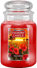 Düfte, Parfümerie und Kosmetik Duftkerze im Glas Wild Poppies - Country Candle Wild Poppies