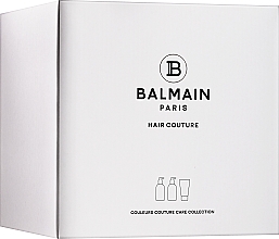Düfte, Parfümerie und Kosmetik Haarpflegeset - Balmain Paris Hair Couture Couleurs (Haarshampoo 300ml + Haarspülung 300ml + Haarcreme 150ml)