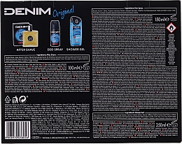 Denim Original - Kosmetikset (After Shave Lotion 100ml + Deospray 150ml + Duschgel 250ml) — Bild N6