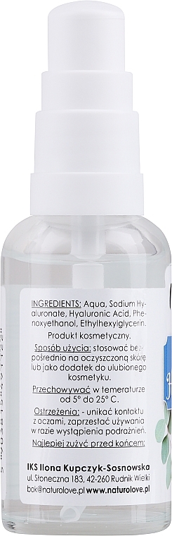 Hyaluronsäure 3% - Naturolove Hyaluronic Acid 3% — Bild N2