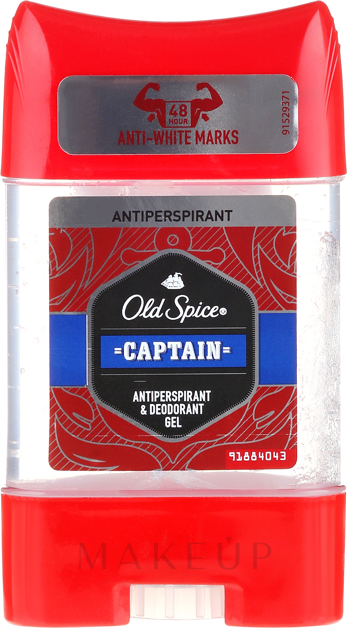 Deo-Gel Antitranspirant - Old Spice Captain Antiperspirant Gel — Foto 70 ml