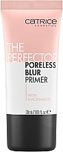 Düfte, Parfümerie und Kosmetik Gesichtsprimer zur Porenverengung mit Niacinamid - Catrice The Perfector Poreless Blur Primer