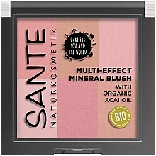 Rouge - Sante Multi-Effect Mineral Blush — Bild N2