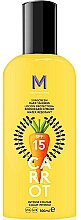 Körper-Sonnenschutz mit flüssiger Textur für intensive Bräune SPF 15 - Mediterraneo Sun Carrot Sunscreen Dark Tanning SPF15 — Bild N1