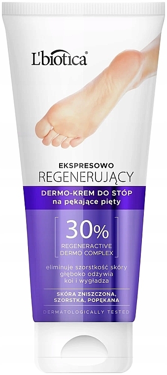 Regenerierende Fußcreme für rissige Fersen - L'biotica Home Spa — Bild N1