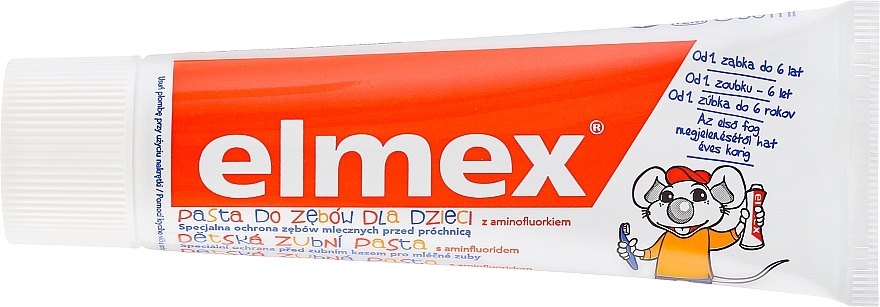 Kinderzahnpasta mit Aminfluorid 0-6 Jahre - Elmex Childrens Toothpaste — Bild N15