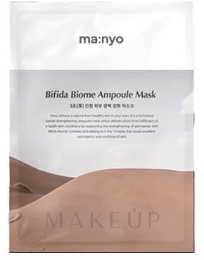 Revitalisierende Maske für das Gesicht - Manyo Bifida Biom Ampoule Mask — Bild 30 g