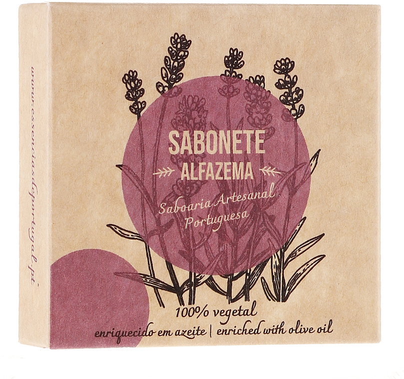 Naturseife Lavender - Essencias De Portugal Lavender Soap Senses Collection — Bild N1