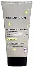 Reinigungspräparat für zu Akne neigende Haut - SkinDivision 2% Salicylic Acid + Charcoal Acne Cleanser — Bild N1
