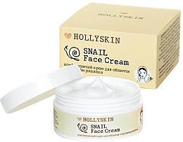 Düfte, Parfümerie und Kosmetik Weichmachende Gesichtscreme mit Schneckenschleim - Hollyskin Snail Face Cream