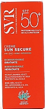 Düfte, Parfümerie und Kosmetik Feuchtigkeitsspendende Sonnenschutzcreme für das Gesicht SPF 50+ - SVR Sun Secure Biodegradable Moisturizing Cream