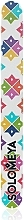 Düfte, Parfümerie und Kosmetik Nagelfeile Königin der Blumen Körnung 180/220 - Solomeya Color Queen