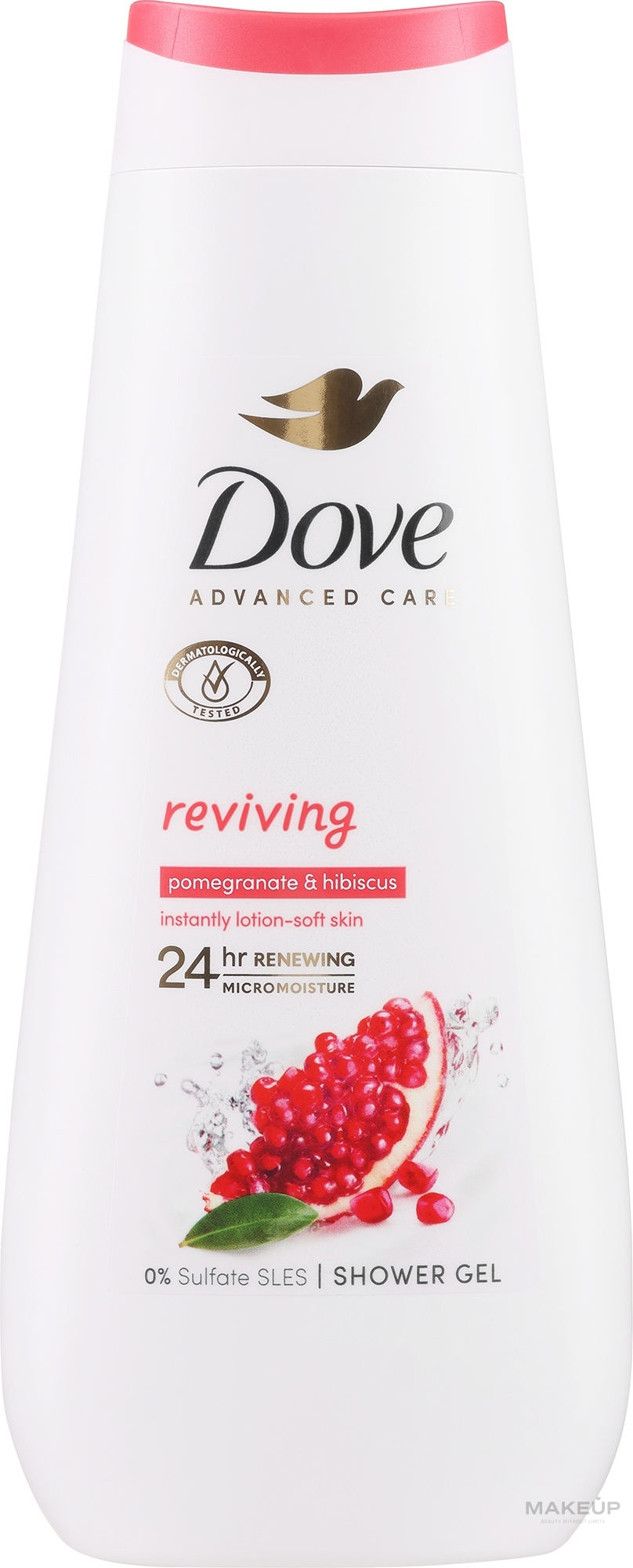 Creme-Duschgel - Dove Go Fresh Pomegranate Shower Gel — Bild 400 ml
