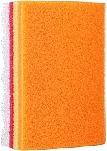 Düfte, Parfümerie und Kosmetik Badeschwamm Regenbogen orange-gelb-rot - LULA