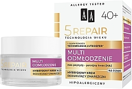 Düfte, Parfümerie und Kosmetik Anti-Falten- und straffende Tagescreme 40+ - AA Age Technology 5 Repair Day Cream