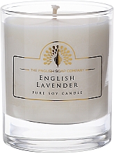 Düfte, Parfümerie und Kosmetik Englische Lavendelkerze aus reinem Sojawachs - The English Soap Company English Lavender Candle