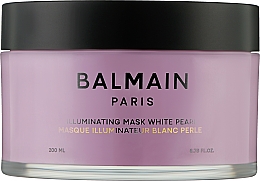 Düfte, Parfümerie und Kosmetik Aufhellende Maske für Blondinen - Balmain Paris Illuminating Mask White Pearl