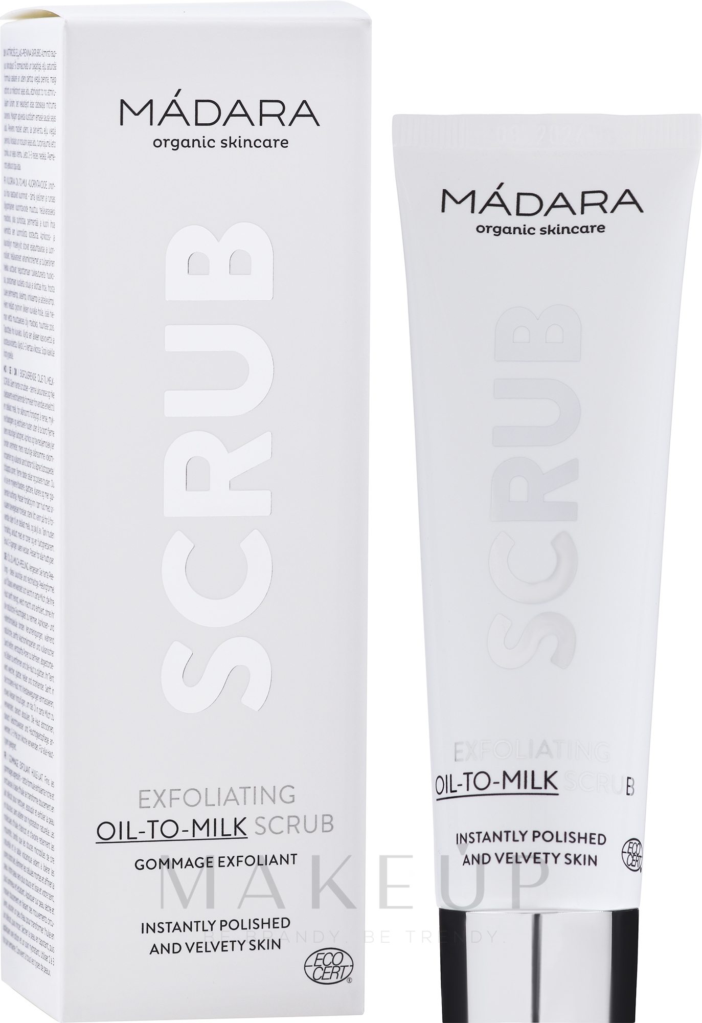 Öl-zu-Milch Gesichtspeeling - Madara Cosmetics Exfoliating Scrub Oil-To-Milk — Bild 60 ml