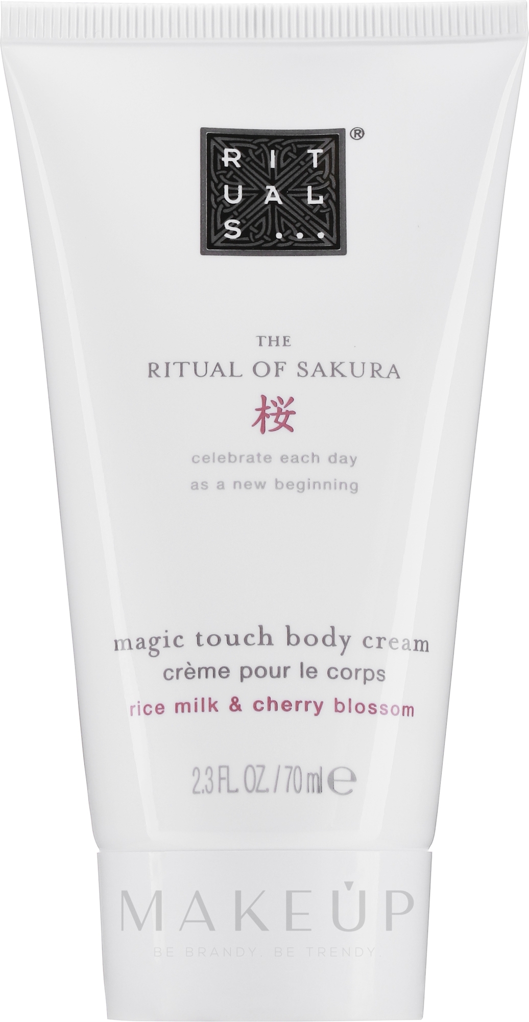 Reichhaltige Körpercreme mit Vitamin E und Reismilch - Rituals The Ritual Of Sakura Body Cream — Bild 70 ml
