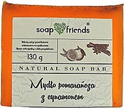 Düfte, Parfümerie und Kosmetik Glycerin-Seife für Hände und Körper mit Orange und Zimt - Soap&Friends 