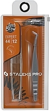 Professionelle Wimpernpinzette TE-44/12  - Staleks Pro Expert 44 Type 12  — Bild N1