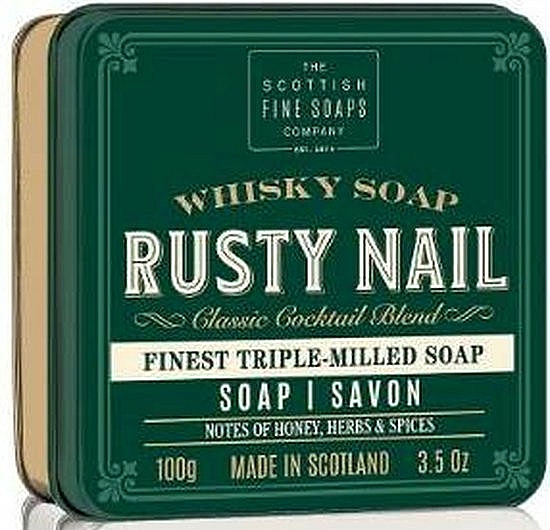 Seife Rusty Nail - Scottish Fine Soaps Rusty Nail Sports Soap In A Tin — Bild N1