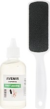 Düfte, Parfümerie und Kosmetik Pediküre-Set - Avenir Cosmetics (f/peeling/100ml + f/grater)