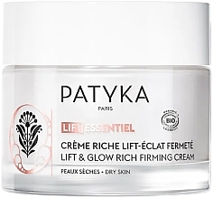 Düfte, Parfümerie und Kosmetik Stärkende Gesichtscreme - Patyka Lift Essentiel Rich Cream Lift-Radiance