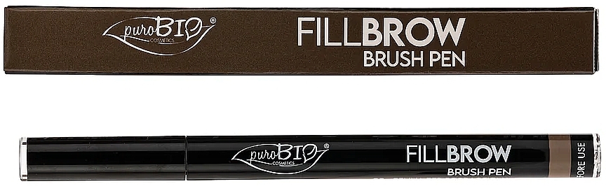 Augenbrauenstift - PuroBio Cosmetics Fillbrow Brush Pen  — Bild N1