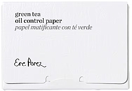 Mattierendes und absorbierendes Papier mit grünem Tee - Ere Perez Green Tea Oil Control Paper — Bild N1