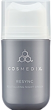 Düfte, Parfümerie und Kosmetik Revitalisierende und feuchtigkeitsspendende Nachtcreme für das Gesicht - Cosmedix Resync Revitalizing Night Cream