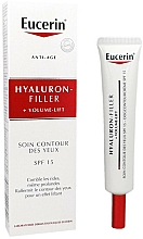 Anti-Aging Augenkonturcreme SPF 15 - Eucerin Hyaluron-Filler + Volume-Lift Eye Contour Cream SPF15 — Bild N2