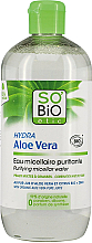 Düfte, Parfümerie und Kosmetik Mizellen-Reinigungswasser mit Aloe Vera - So'Bio Etic Organic Aloe Vera Micellar Water