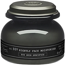 Feuchtigkeitsspendende Gesichtscreme für die Nacht - Depot 809 Nightly Face Moisturizer — Bild N1