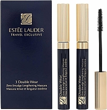 Düfte, Parfümerie und Kosmetik Make-up Set (Mascara 6mlx3) - Estee Lauder Double Wear Travel Exclusive Trio Set