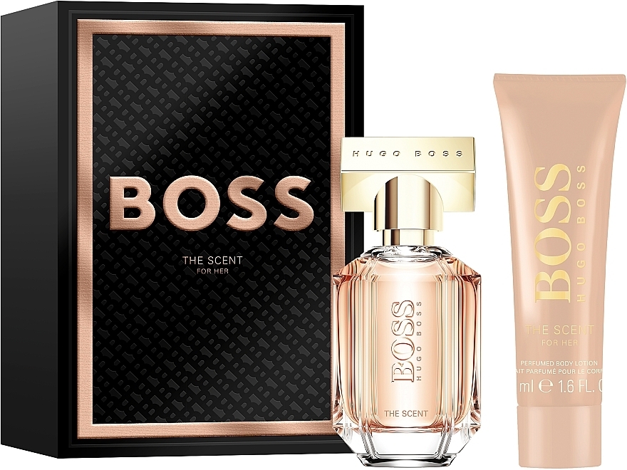 BOSS The Scent For Her  - Duftset (Eau de Parfum 30ml + Körperlotion 50ml)  — Bild N2