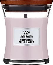 Düfte, Parfümerie und Kosmetik Duftkerze - WoodWick Sheer Tuberose Candle