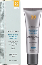 Sonnenschutzcreme für Gesicht mit Mexoryl und LSF 30 - SkinCeuticals Bright UV Defense SPF30 — Bild N2