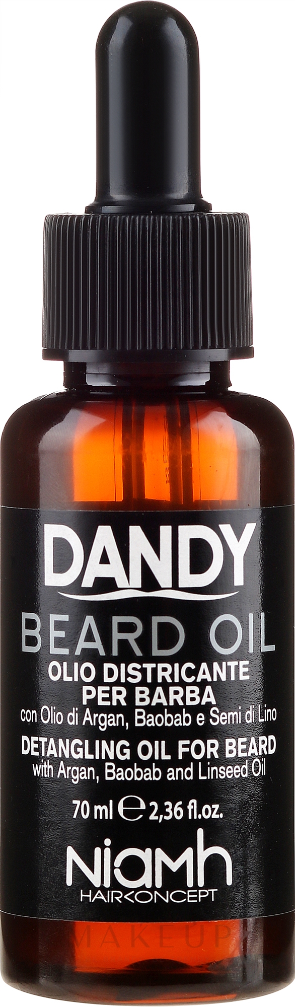 Bart- und Schnurrbartöl - Niamh Hairconcept Dandy Beard Oil — Bild 70 ml