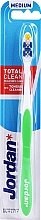 Zahnbürste mittel Total Clean grün-weiß - Jordan Total Clean Medium — Bild N1