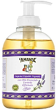 Düfte, Parfümerie und Kosmetik Flüssigseife mit Lavendel - L'amande Marseille Lavendel Organic Liquid Soap