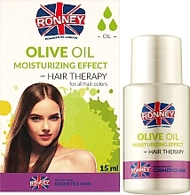 Feuchtigkeitsspendendes Haaröl mit Olive - Ronney Olive Oil Moisturizing Hair Therapy — Bild N2
